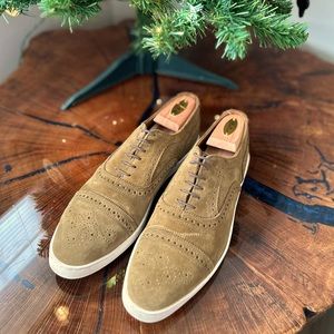 Allen Edmunds Strand Suede Oxford 10.5D